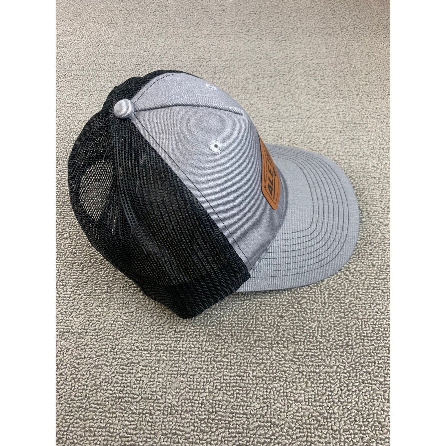 Port Authority Men's One Size Gray Black Bucks County Ale Trail Hat