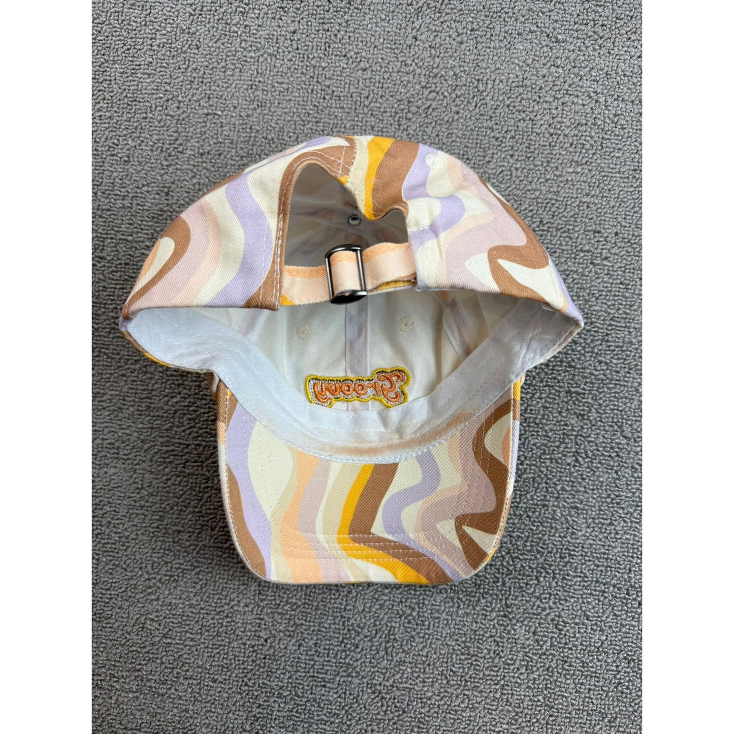 Urban Outfitter Groovy Unisex One Size Multi Color Pastel Psychedelic Hippie Hat