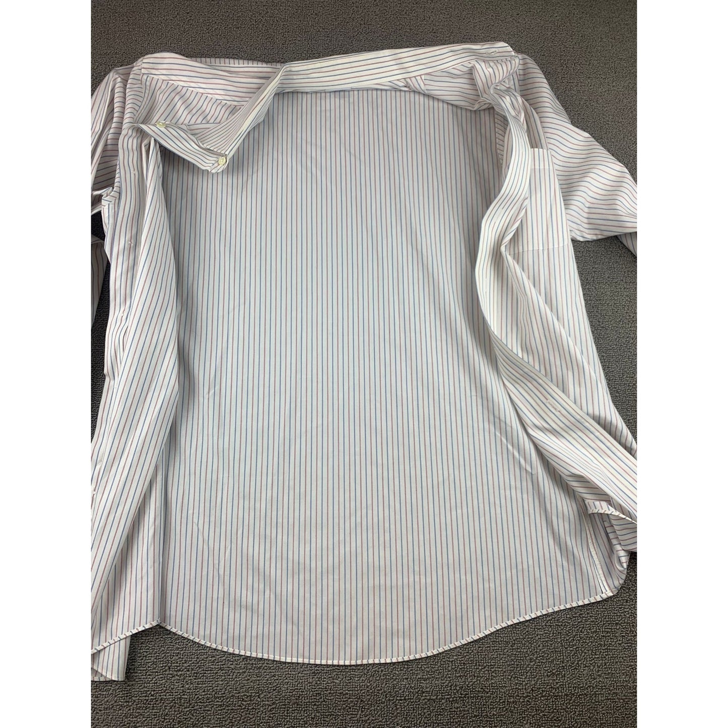 Brooks Brothers Dress Shirt Men's 16-35 Slim Fit Non Iron Stretch Stripe