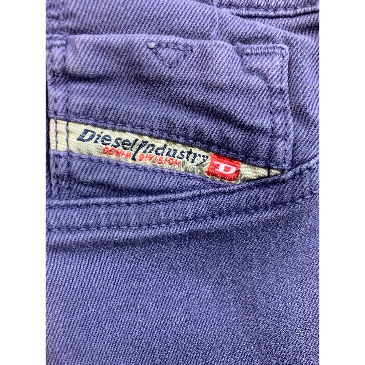Diesel Livier Jegging Womens W25 Purple Super Slim Low Waist Stretch 0661V