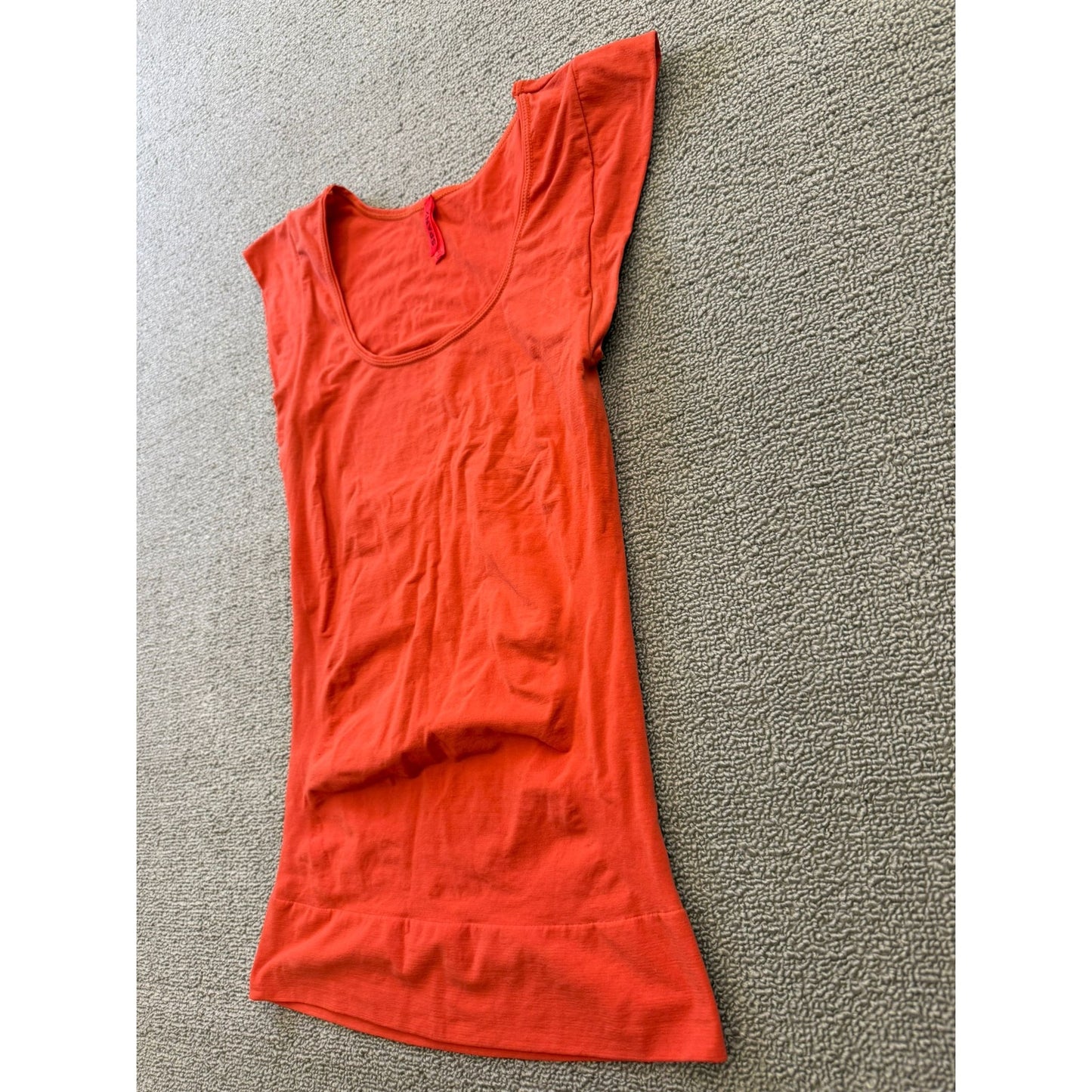 Spanx Women's XL Orange Sleeveless Top Scoop Neck Shapewear