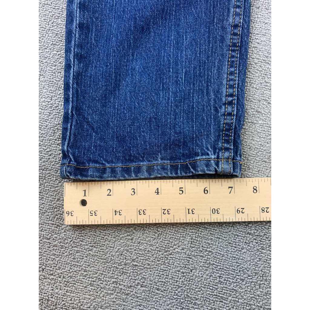 Levi's Men's Straight Leg Denim Jeans Size W34 L32 Blue Medium Wash