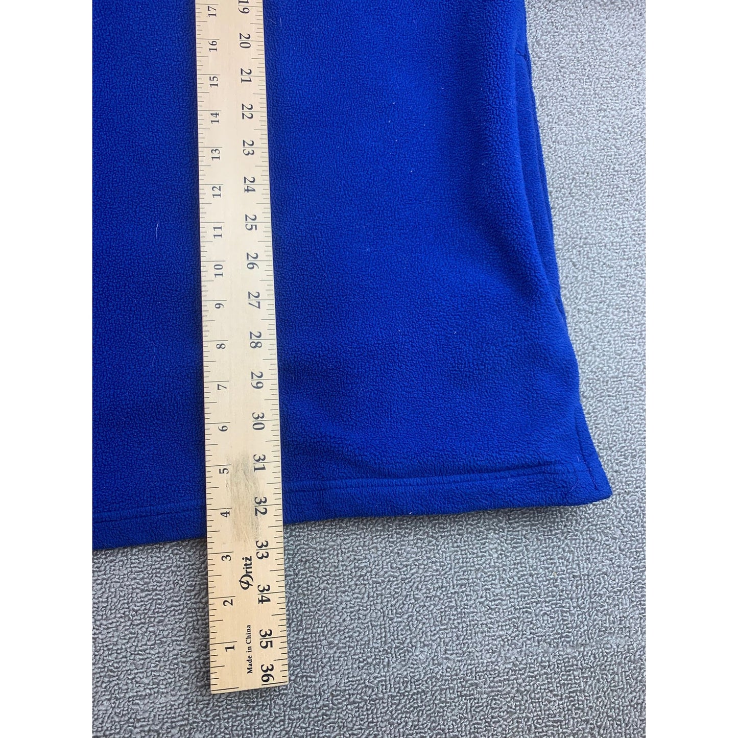 Y2K Reebok Men's XXL Blue NFL New York Giants Quarter Zip Fleece Pullover Jacket