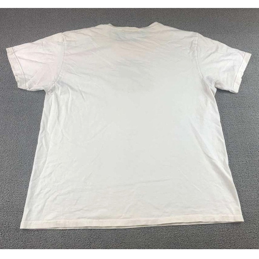 Vintage Peanuts Collection Large White T Shirt Embroidered Snoopy Books Graphic