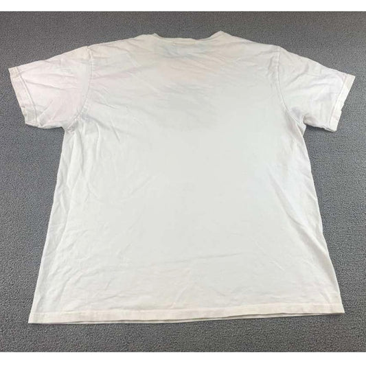 Vintage Peanuts Collection Large White T Shirt Embroidered Snoopy Books Graphic