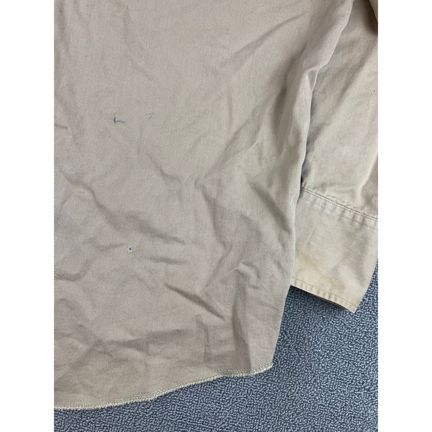 Vintage Wrangler Brush Popper Pearl Snap Western Shirt Men's Large Cotton
