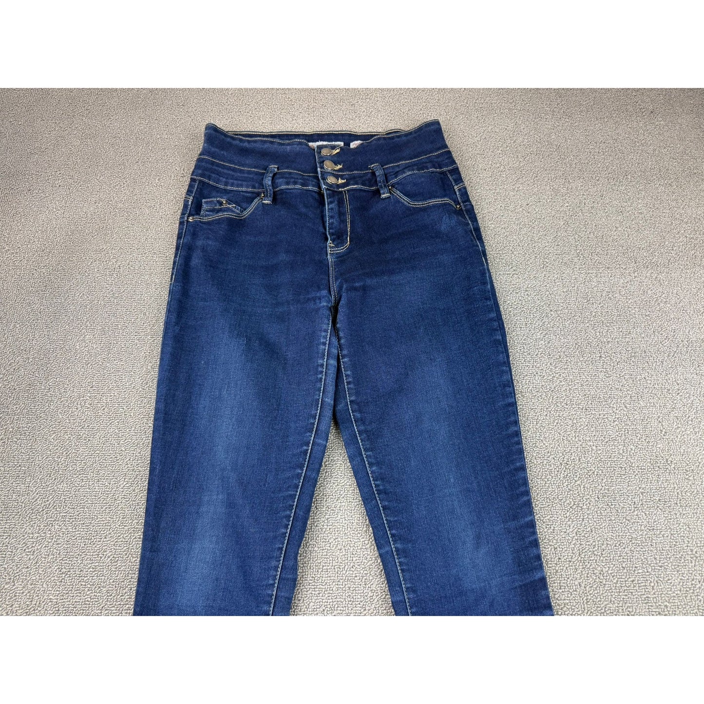 Ymi Wanna Betta Butt Women's Size 7 Dark Blue High Rise Jeans