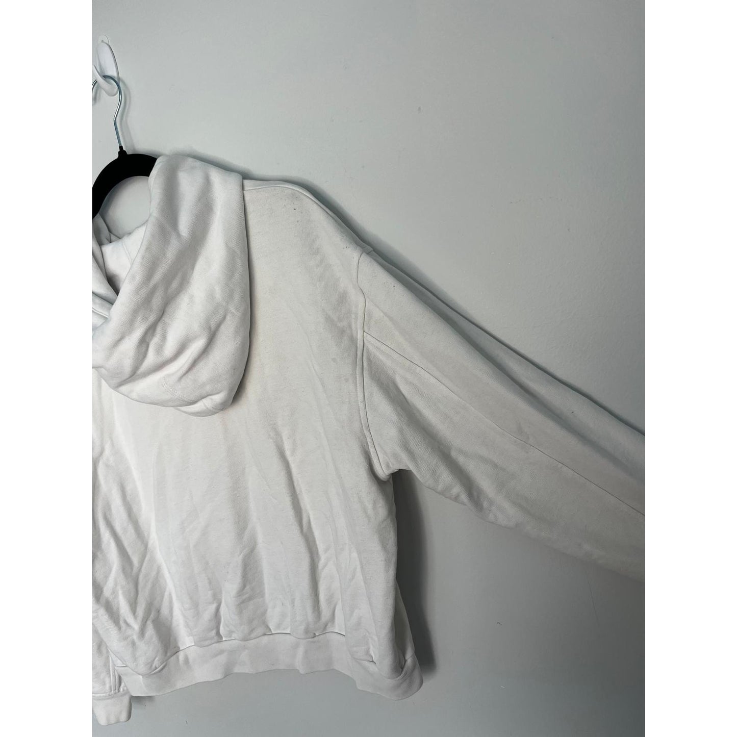 Levis Hoodie Women Small White Rainbow Logo Pullover Sweatshirt