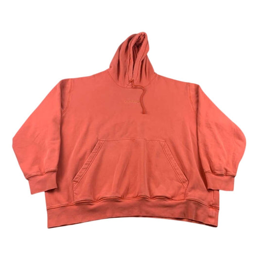 Adidas Originals Dyed Hoodie Men 2XL Coral Pullover Sweatshirt