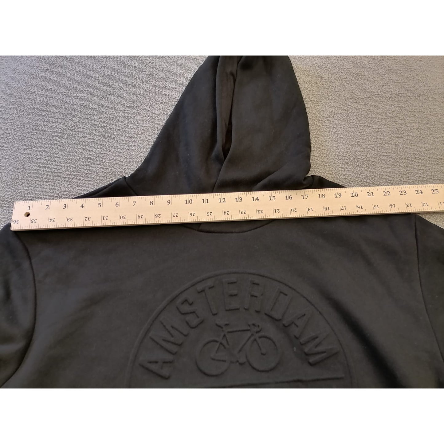 Fox Originals Male XXL Amsterdam Black Pullover Hoodie Casual Everyday Warmth