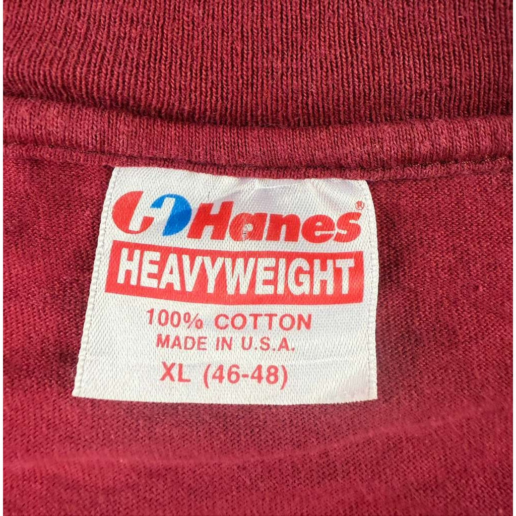 Hanes Heavyweight Florida State Seminoles T-Shirt XL USA Made 90s Single Stitch