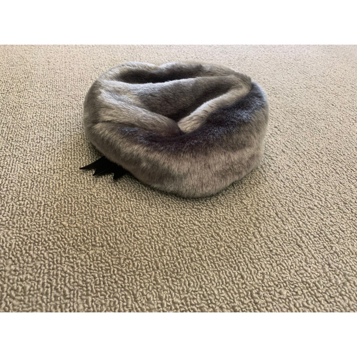 Rachel Riley For Eloise Baby Size 4 Gray Faux Fur Hat