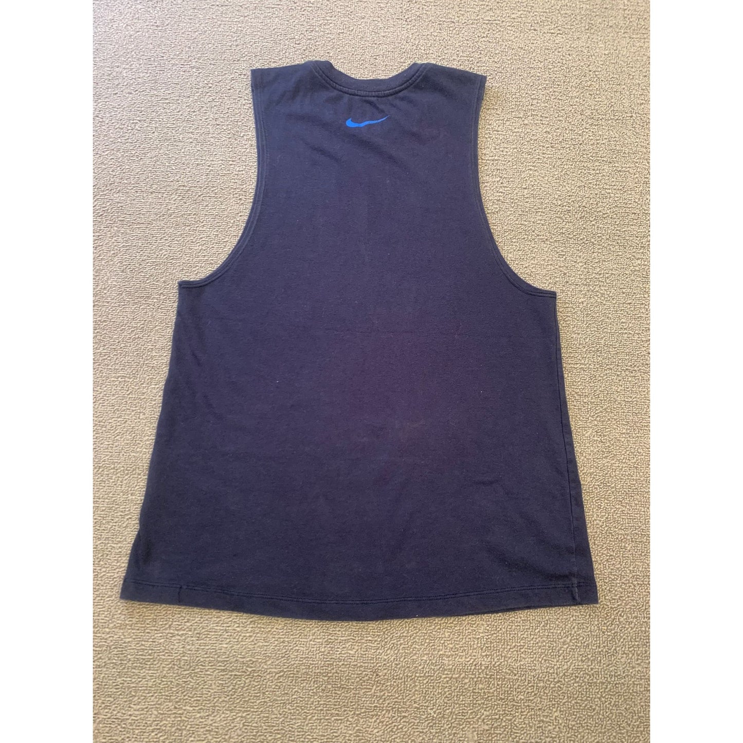 Nike Women XS Navy Tank Top Know Your Power Dri-Fit