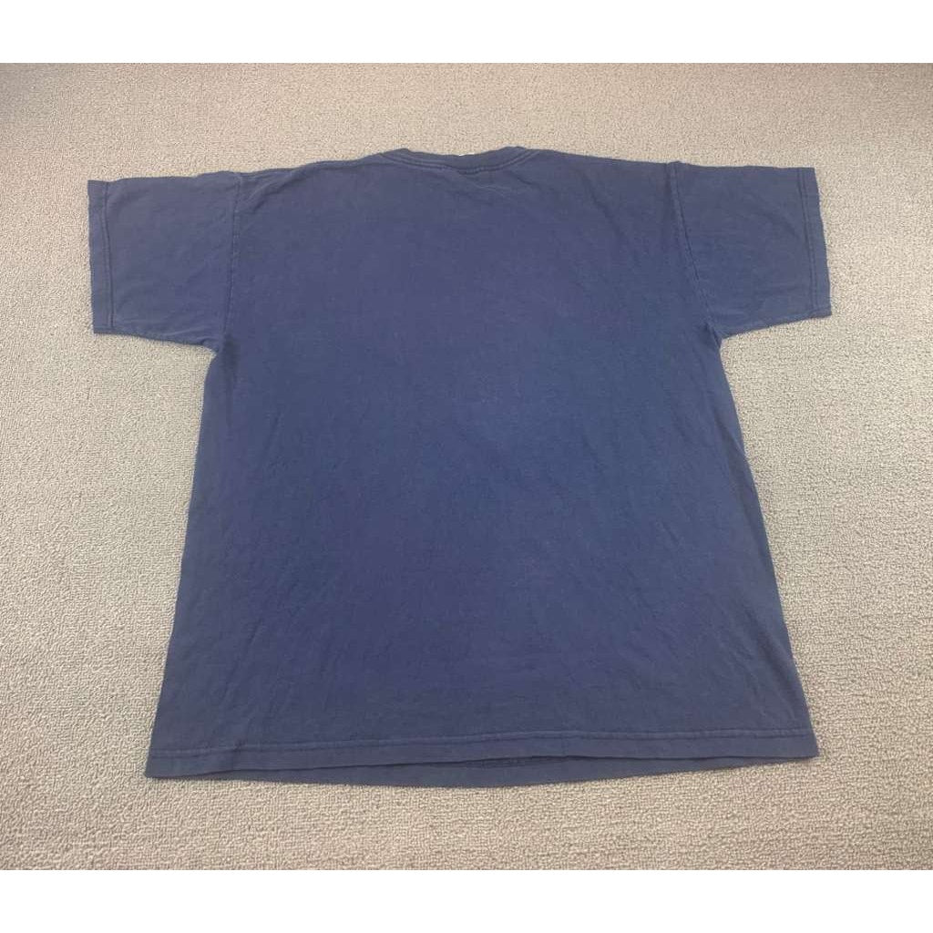 Vintage Pooh Disney Men's Size Medium Navy Heart Cupid Graphic T Shirt