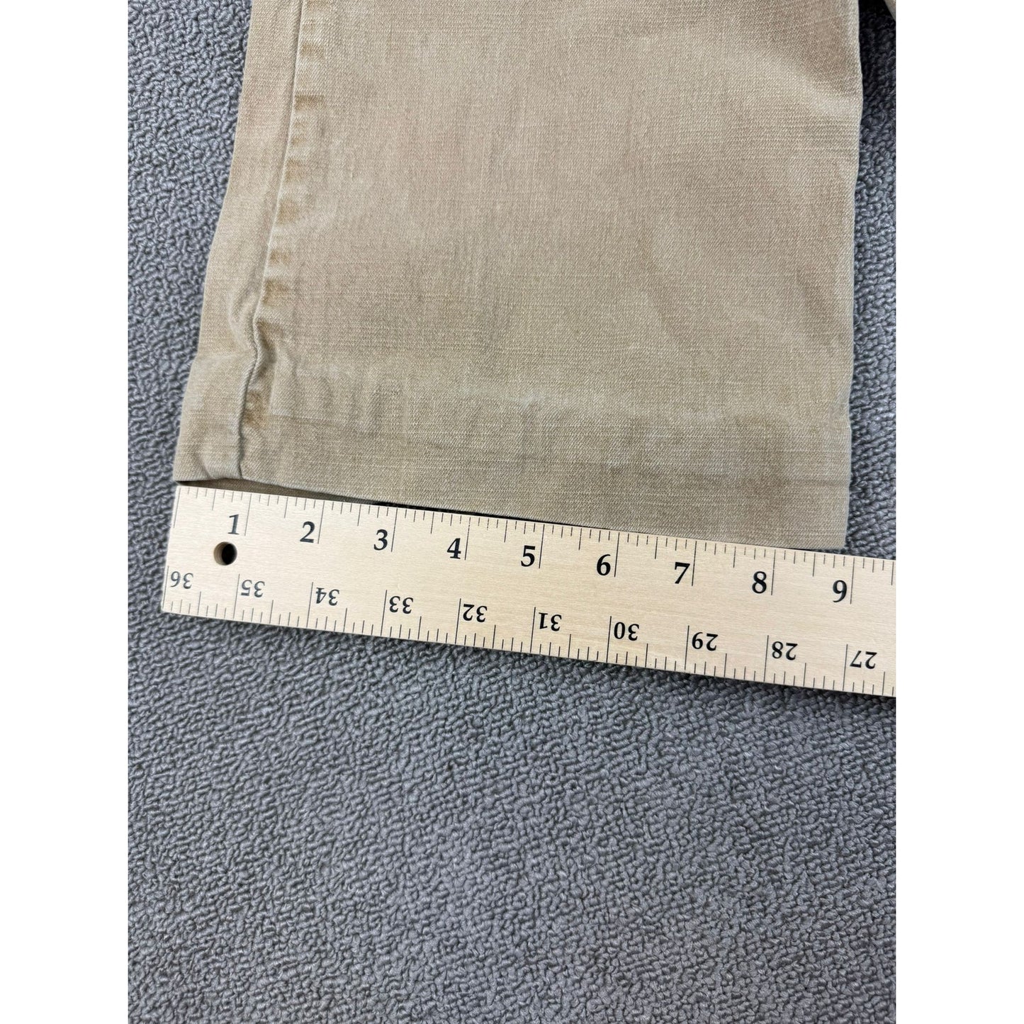 LEI Vintage Women Size 29 Tan Wide-leg Jeans Bell-bottom Denim Pants Y2K