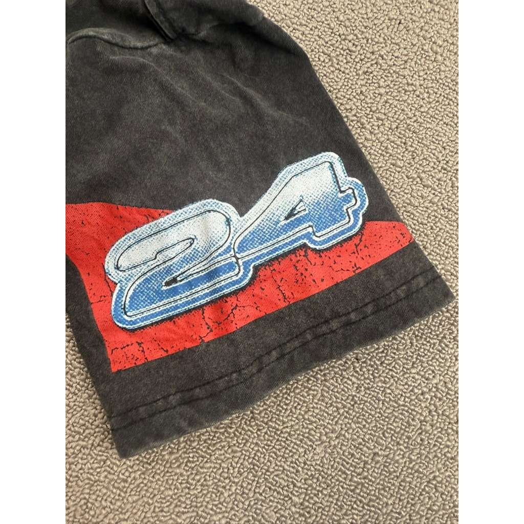 PacSun Blacktop Rumble AMERICAN MOTORSPORT NASCAR Graphic Black Large T Shirt