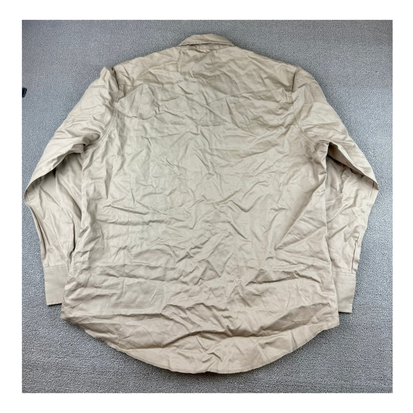 New Wrangler Men's XL Cowboy Cut Western Pearl Snap Long Sleeve Work Shirt