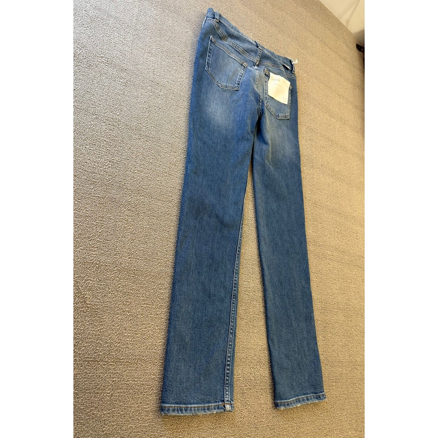 Boyish Womens Jeans Size 25 The Dempsey Straight Leg Blue