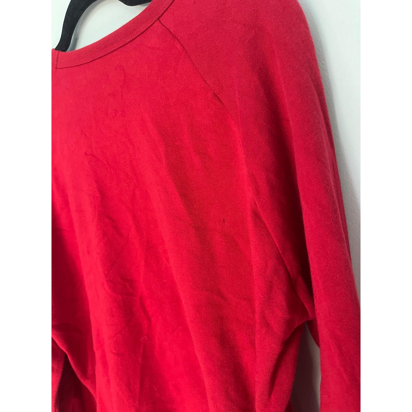 Chaser Elton John Crocodile Rock Sweatshirt Women M Red Graphic Pullover