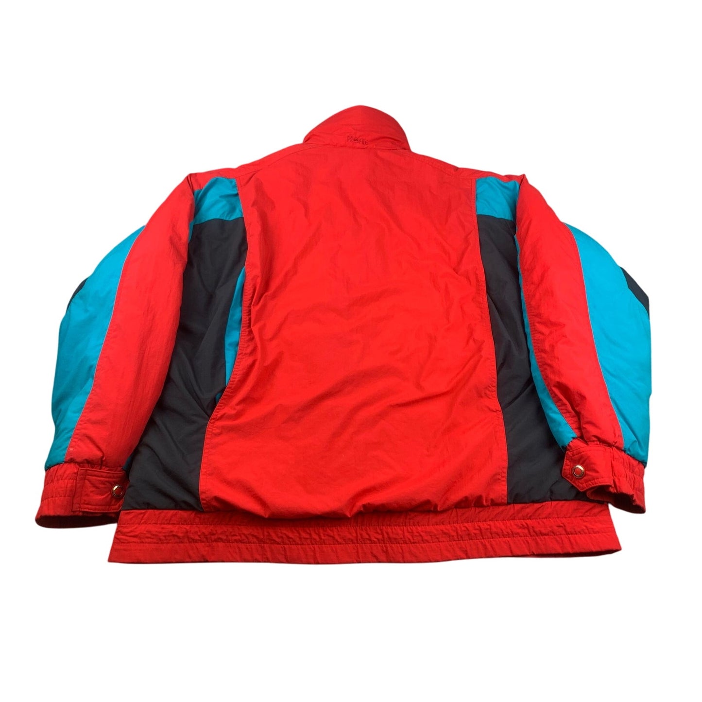 Vintage Profile Mens Extra Large Red Blue Black Ski Puffer Jacket Coat