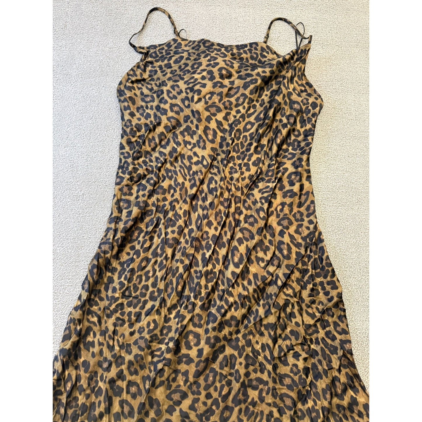 Zara Women's XXL NWT Leopard Print Slip Dress