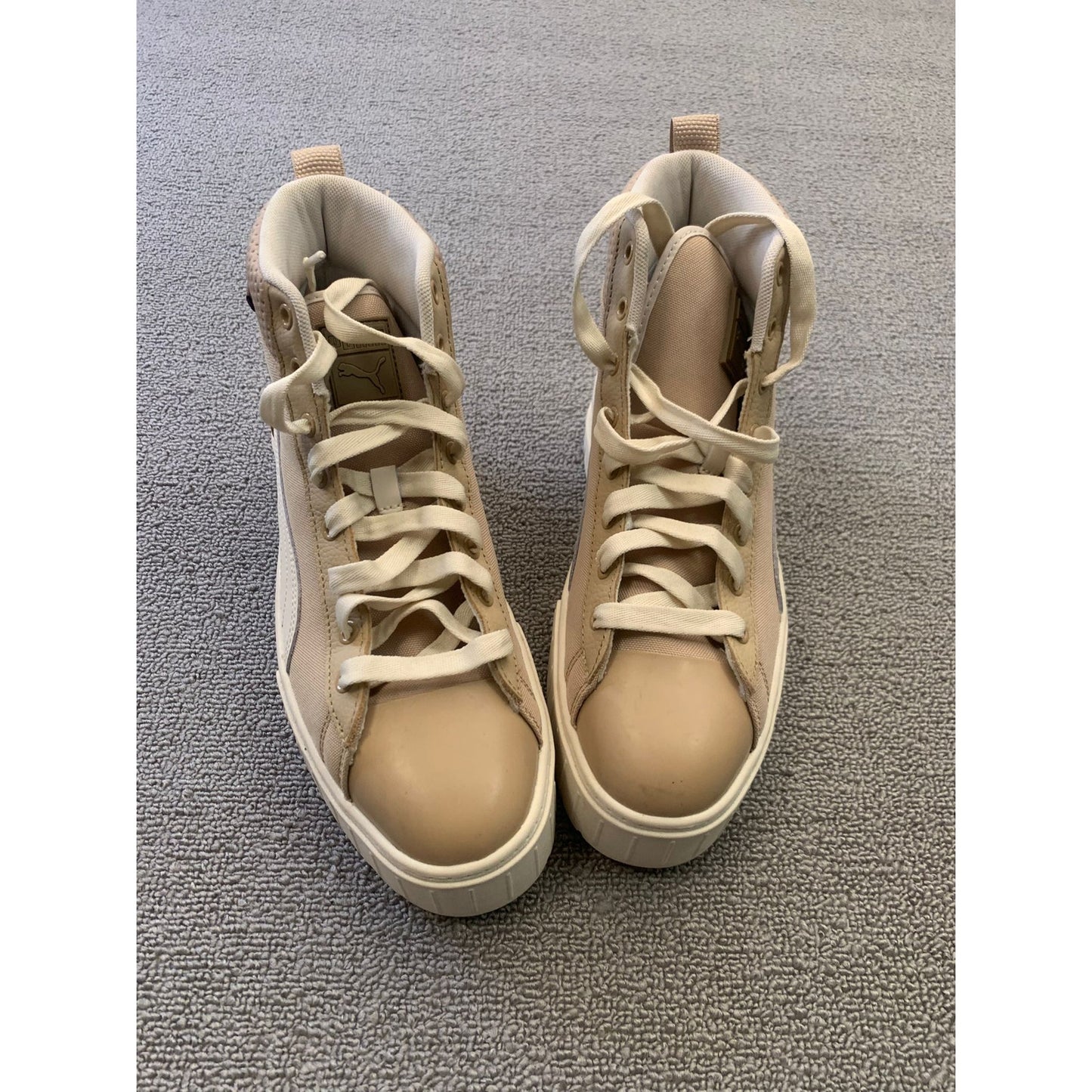 PUMA Men US 9.5 Brown High Top Sneakers