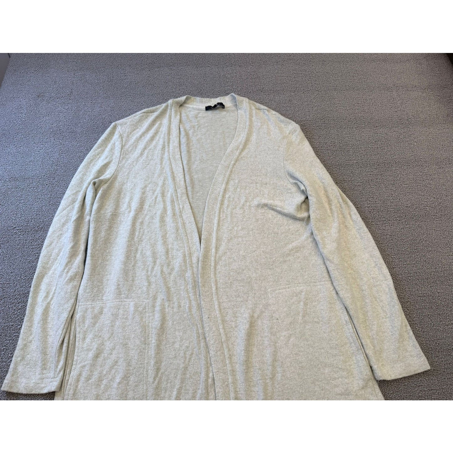 7 For All Mankind Female Size Small Open Front Long Cardigan