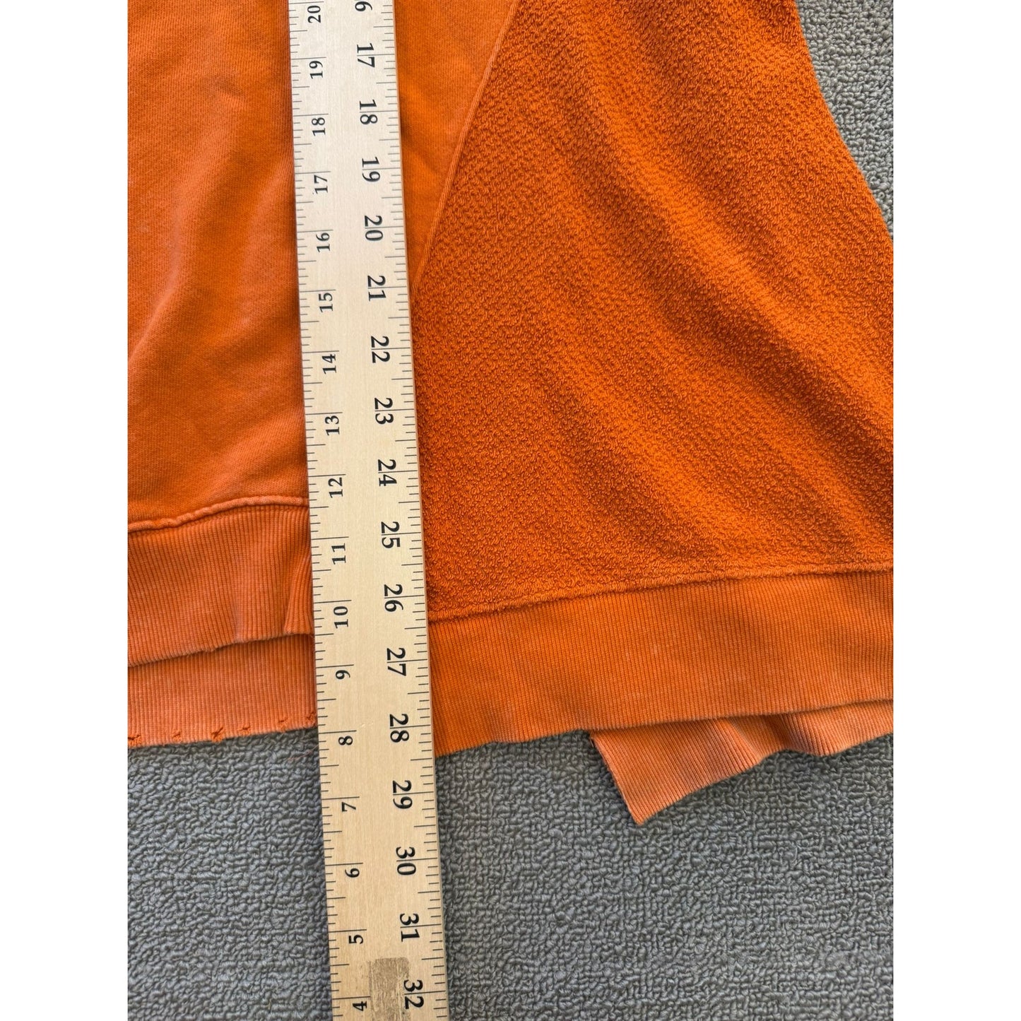 We The Free Women's Size Small Orange Pullover Sweater Baggy Over Size