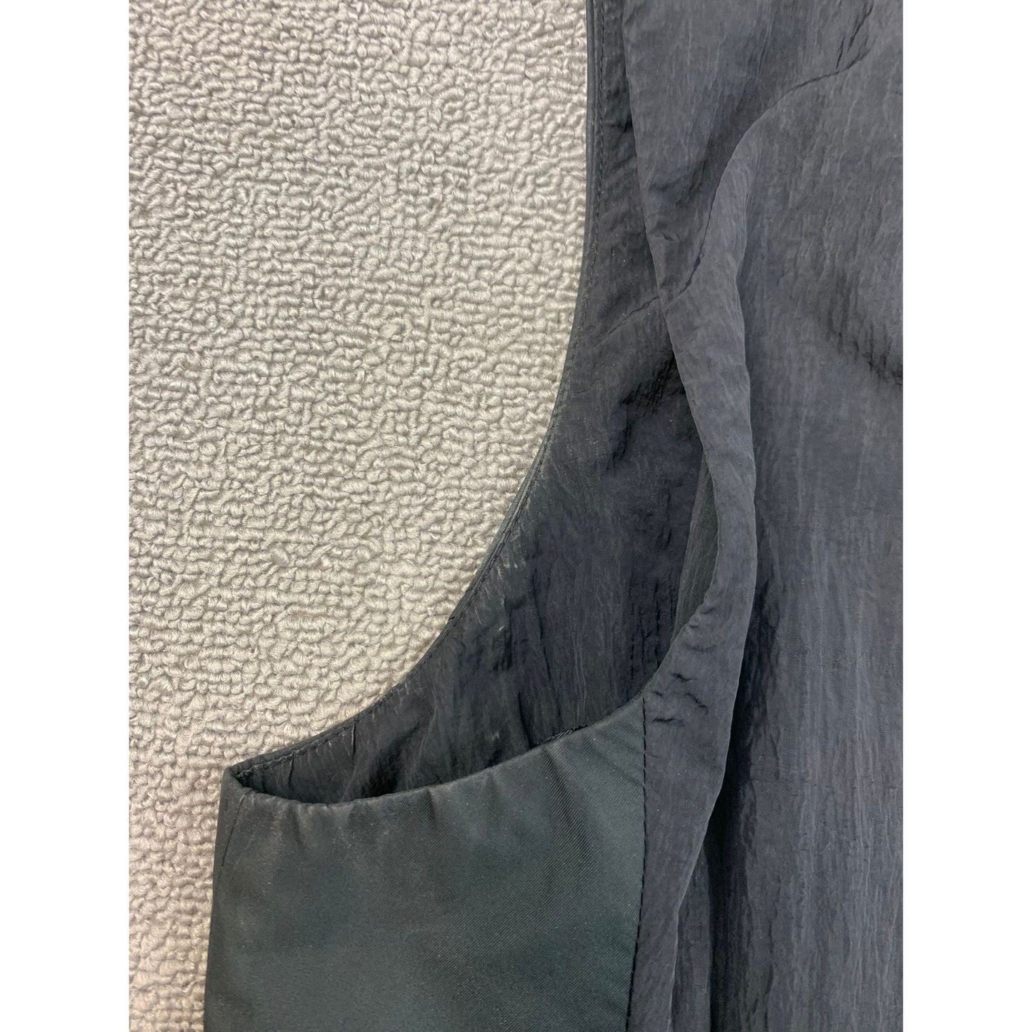 AllSaints Sleeveless Blazer Vest Womens US 6 UK 10 Black Italian Cloth Tailored