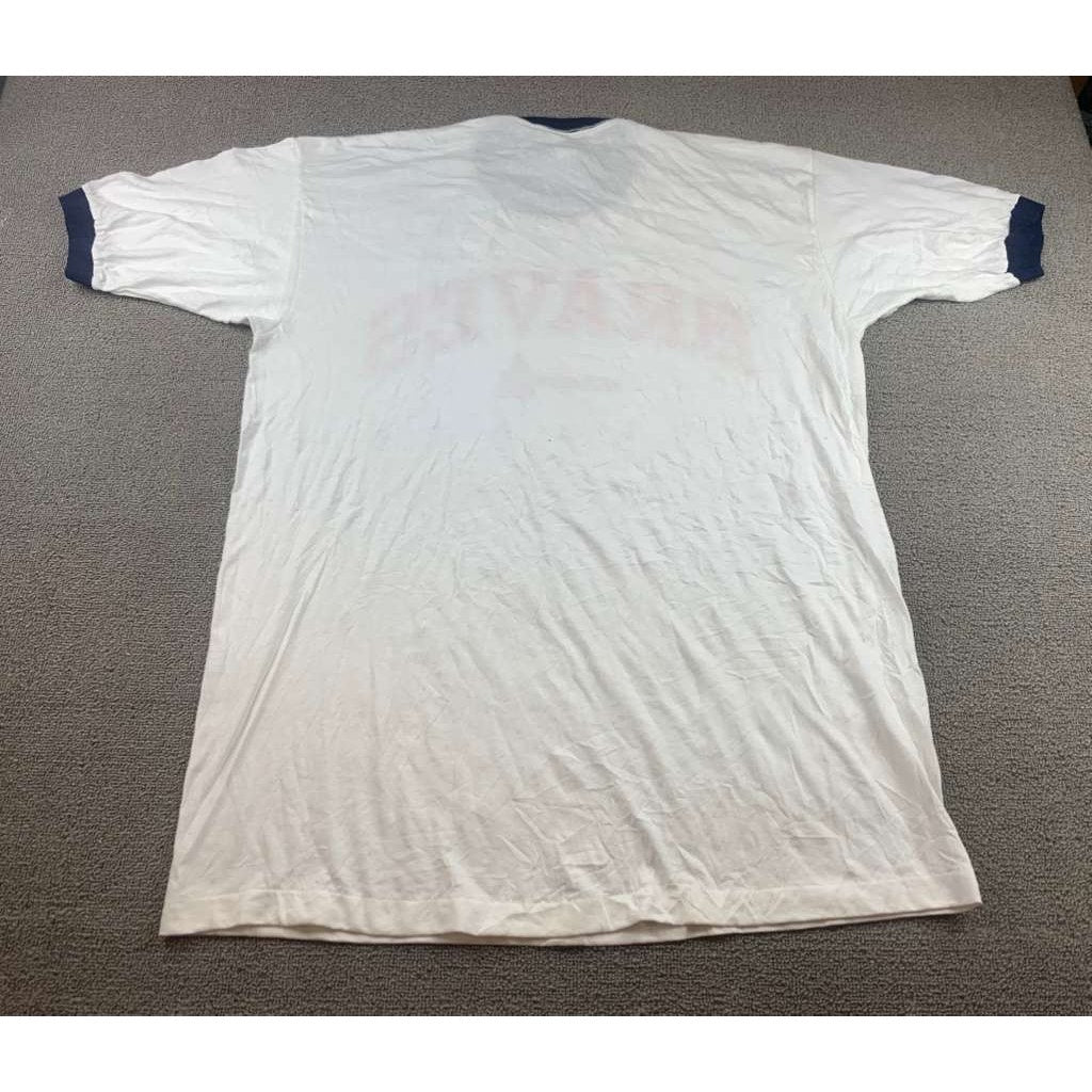 Vintage All Out Fan Apparel XL Atlanta Braves Baseball T Shirt USA Made 1997