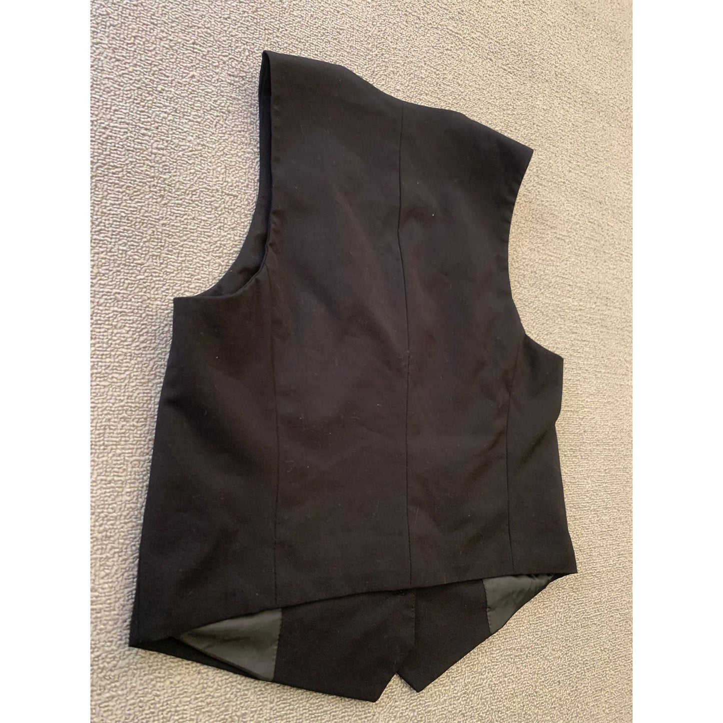 ZARA Women's XS Black Vest Dressy Formal