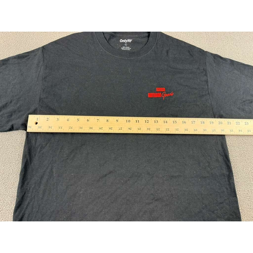 Only My Men's Large Black Red HBO The Penguin Gotham Goods LLC. NYC Promo Tee