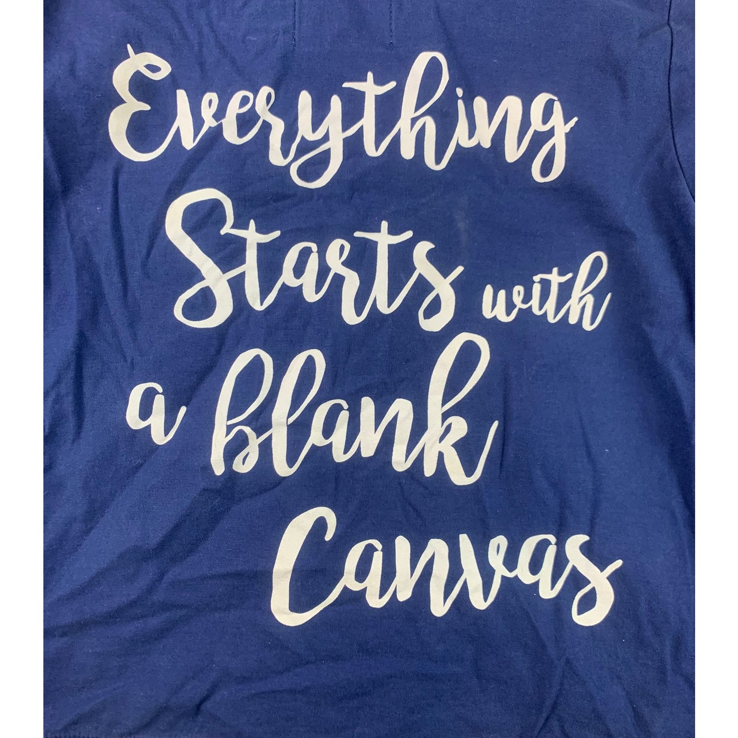 Zara Womens Large Shacket Blue Denim Everything Starts With A Blank Canvas
