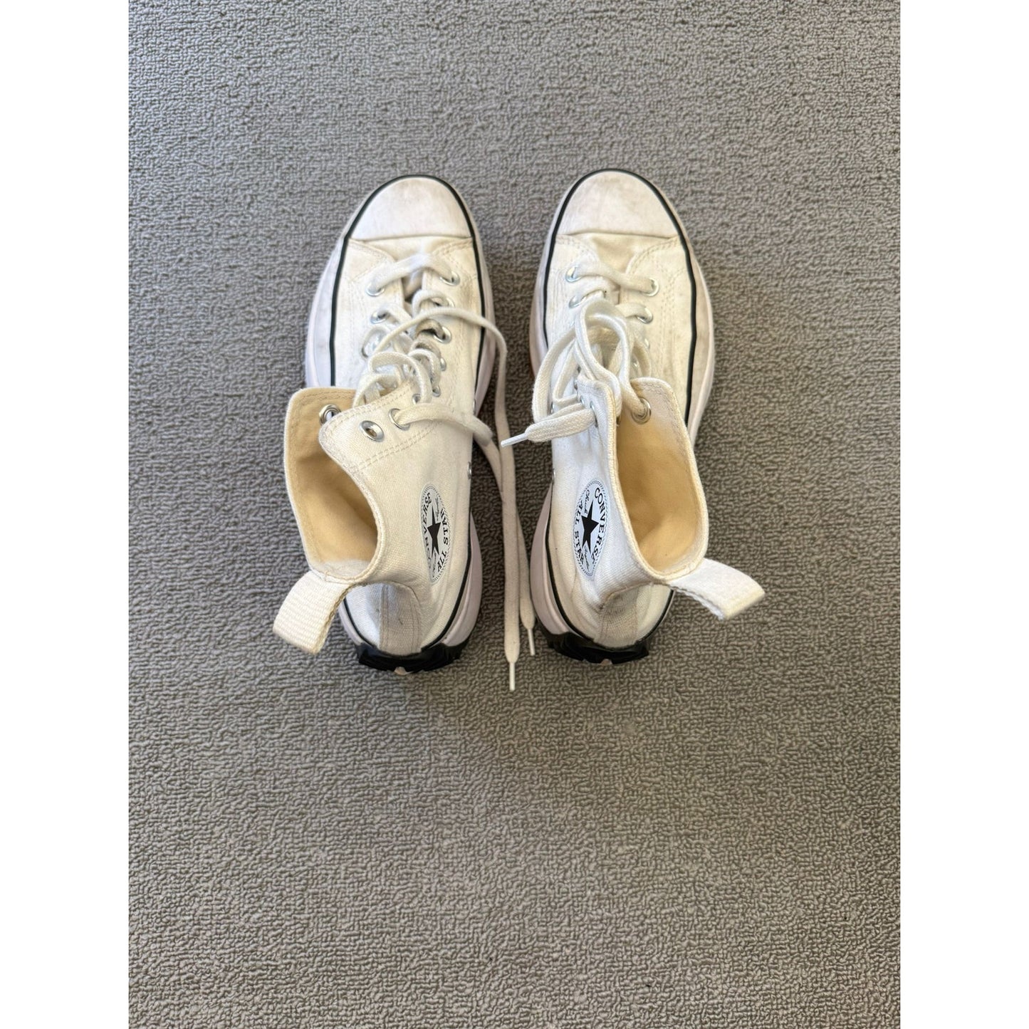 Converse Chuck Taylor Men's 7.5 White High-Top Sneakers