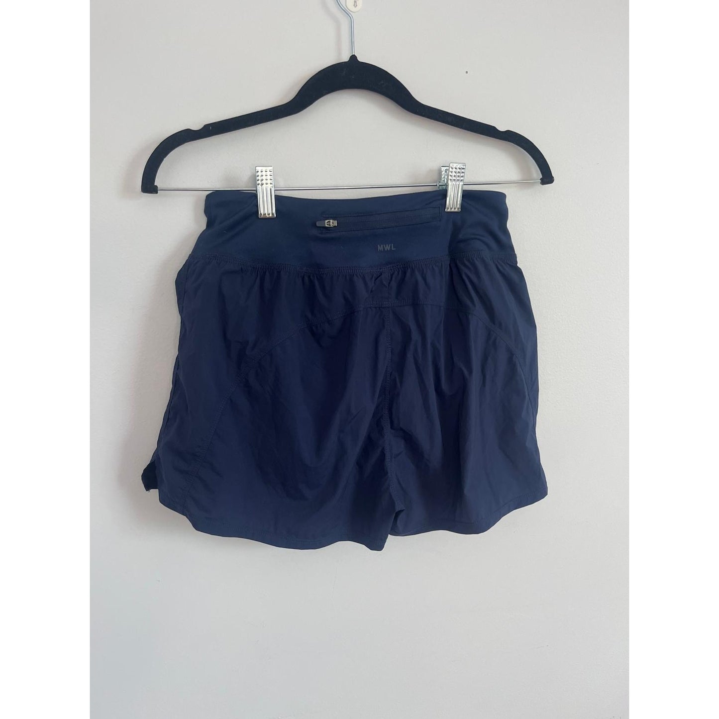 Madewell MWL Shorts Women S Blue Recycled Nylon Stretch Athletic