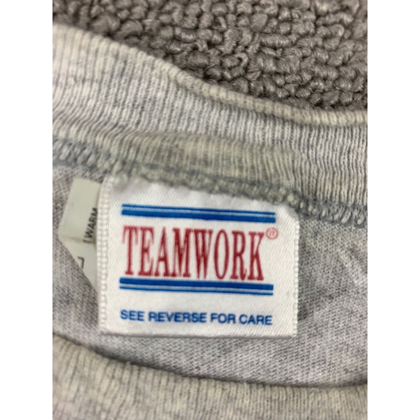 Vintage Teamwork New York Yankees American League Champions T-shirt Men L Gray