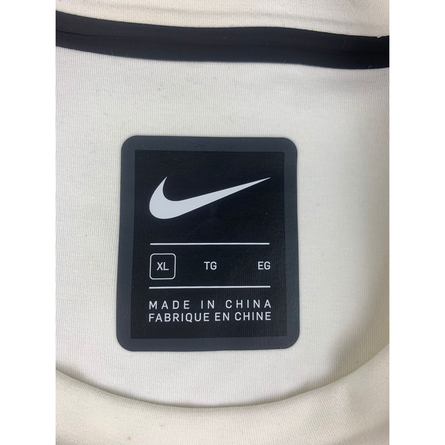 Nike Men's XL White Sportswear NSW Tech Pack Swoosh Crew Shirt