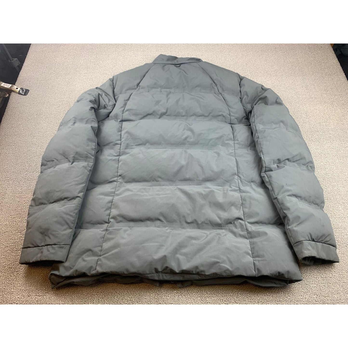 Orobos Mens Medium Gray Puffer Jacket Coat