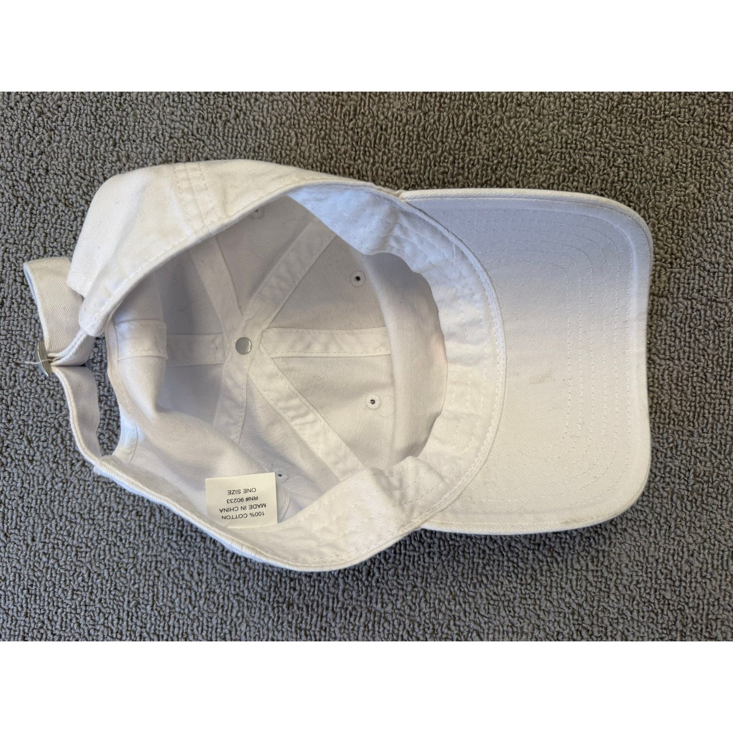 PLAYBOY Baseball Cap Hat ONE SIZE Beige Pink Bunny Logo Adjustable Dad Hat