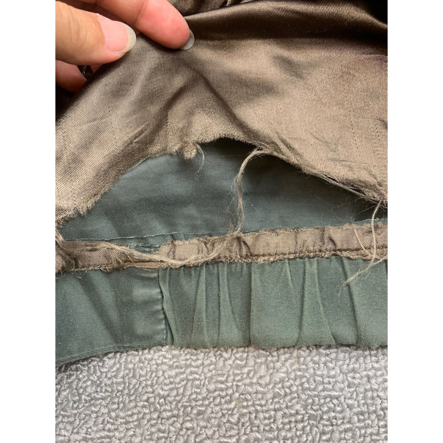 Weatherproof Mens Large Green Bomber Style Jacket