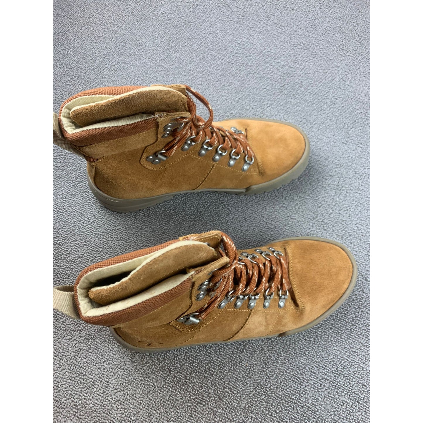 Erem Men's 7 Tan Suede Xerocole Hiking Boots Lace Up Trail Expedition