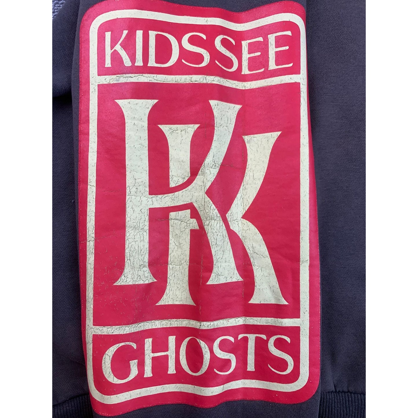 Lucky Me I See Ghosts Men's XL Black Kanye West x Kid Cudi Grey Men's Hoodie
