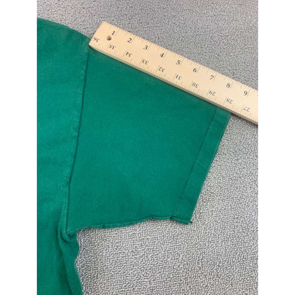 Rare Vintage 90s Wal-Mart Christmas T-Shirt Hanes Heavyweight Green XL USA Made