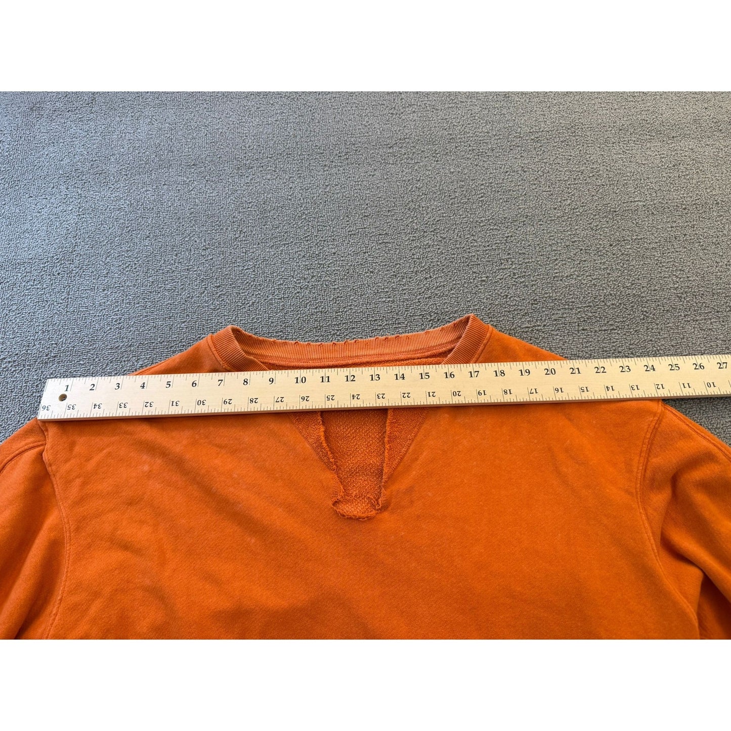 We The Free Women's Size Small Orange Pullover Sweater Baggy Over Size