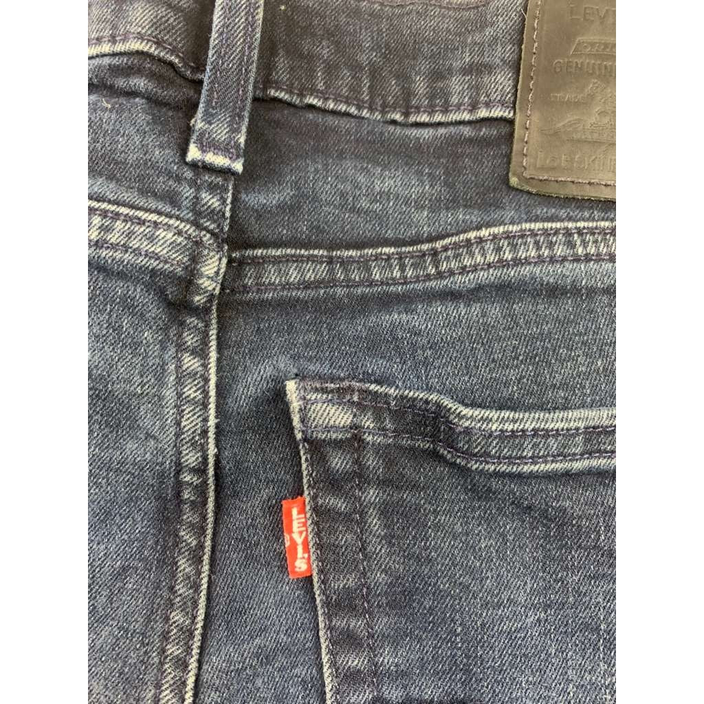 LEVI'S Premium Jeans Mens W32 L30 Blue Wash Slim Skinny Taper Stretch Denim