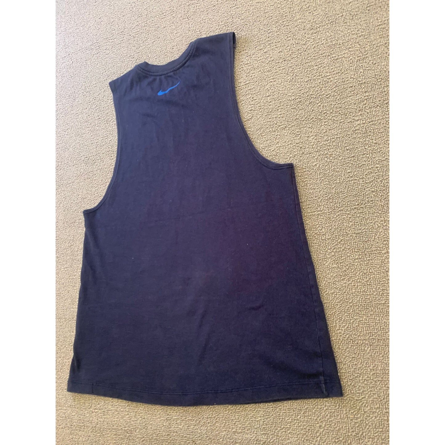 Nike Women XS Navy Tank Top Know Your Power Dri-Fit