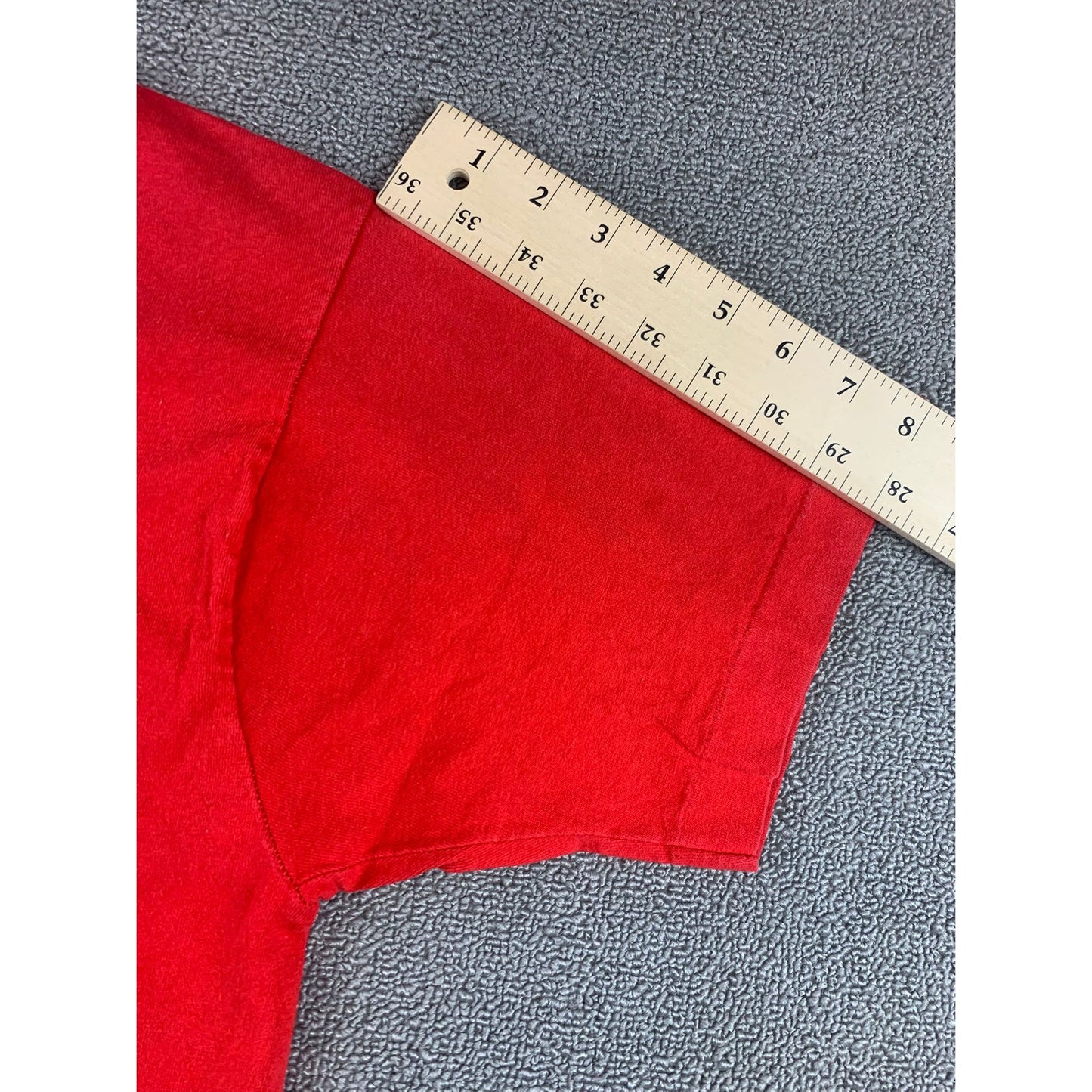 Vintage 90s Men's Large Washington DC Capitol Hill Single-Stitch Red Shirt