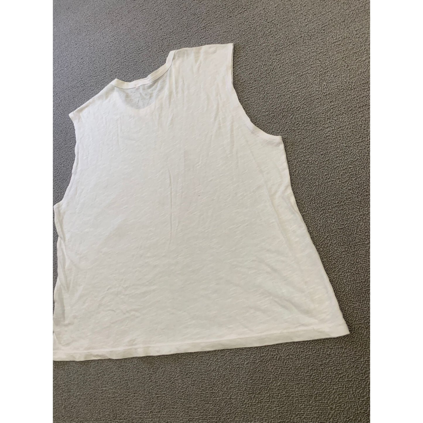 Buck Mason Men's Medium White Tank Top Made In USA