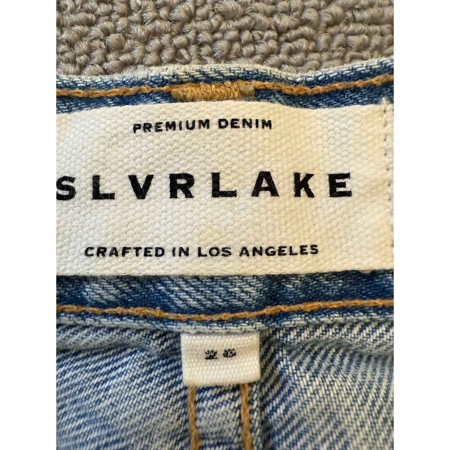SLVRLAKE Womens Light Wash Denim London Shorts Size 26 Temecula Sunrise
