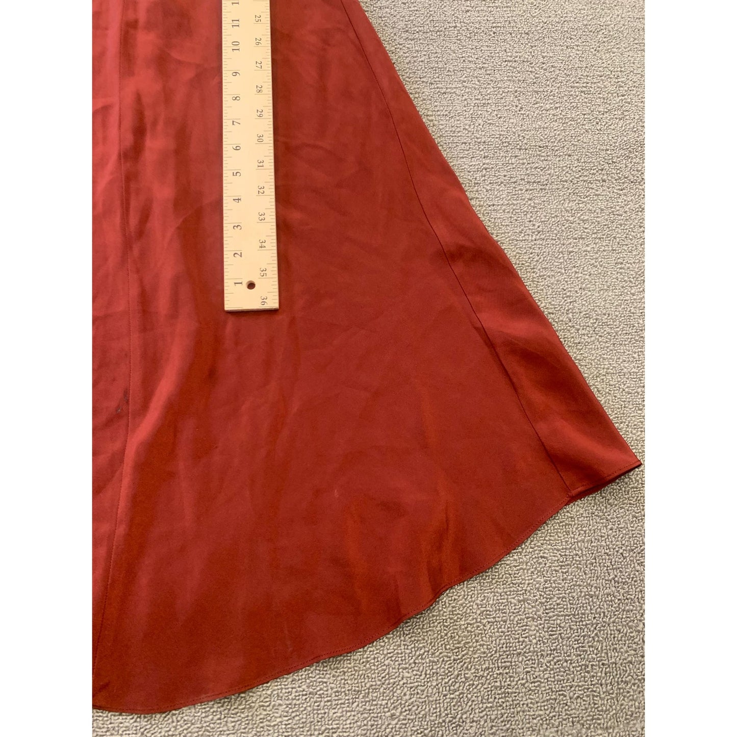 TIBI Women Size 6 Burgundy Pink Midi Dress